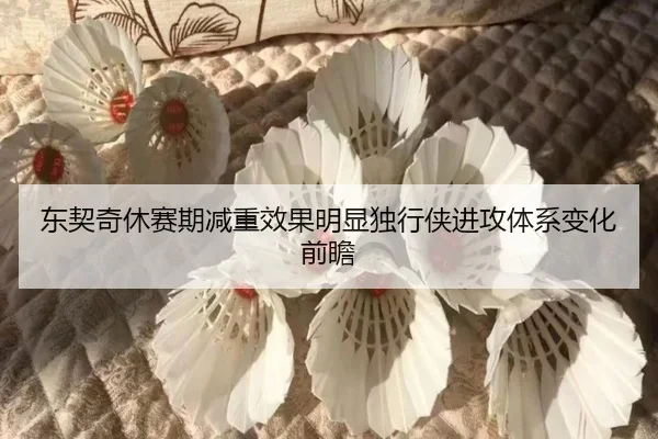 东契奇休赛期减重效果明显独行侠进攻体系变化前瞻